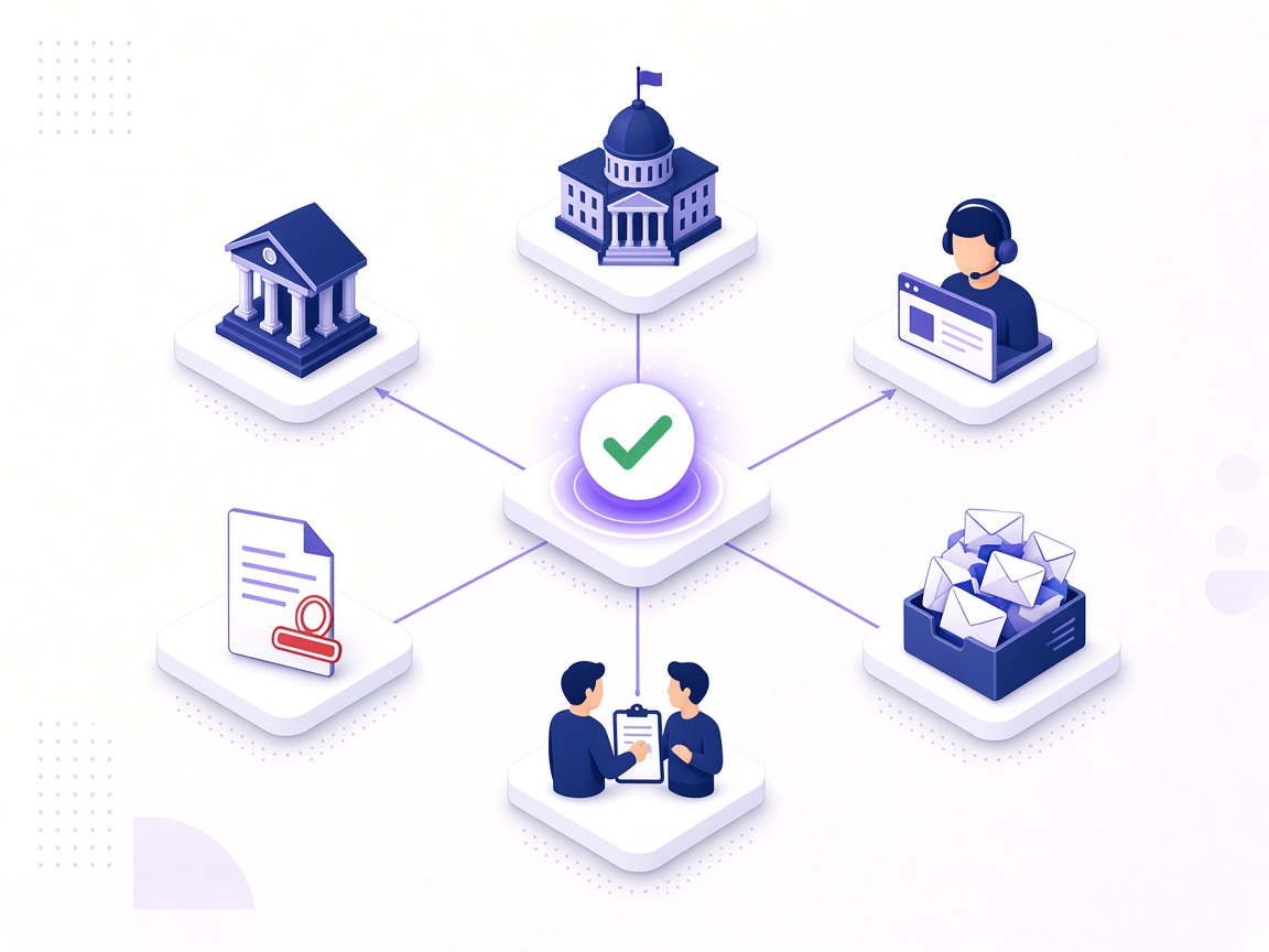 Infographic of workflow deployments across banking, government, service desks, contracts and onboarding